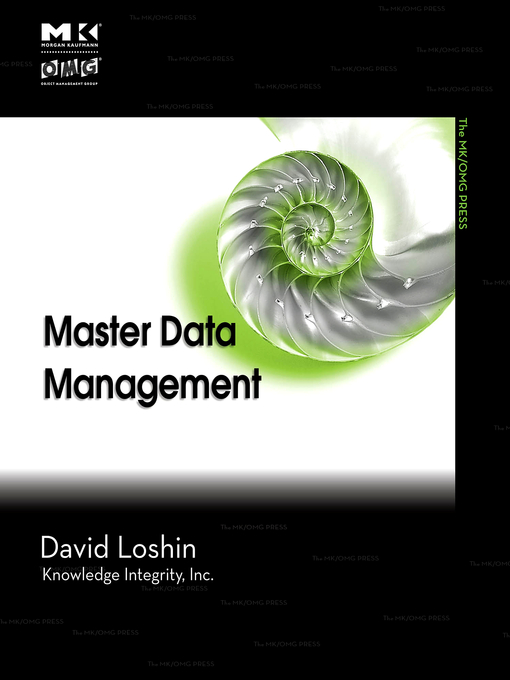 Title details for Master Data Management by David Loshin - Wait list